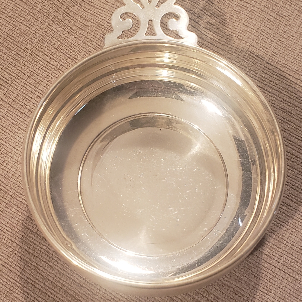 Silver plated dish